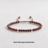 Hand-woven Garnet New Chinese Bracelet
