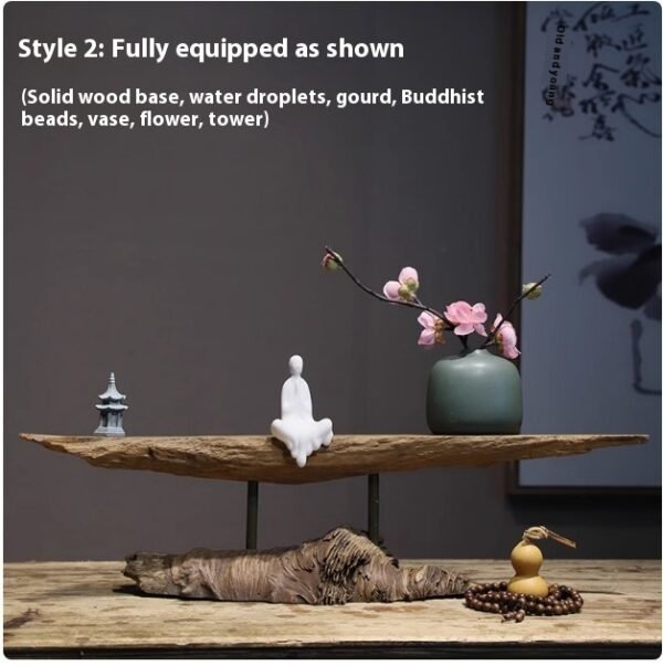 Zen Natural Weathering Dried Wood Home Decoration