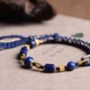 Ethnic Style Hand-Woven Lapis Lazuli Bracelet