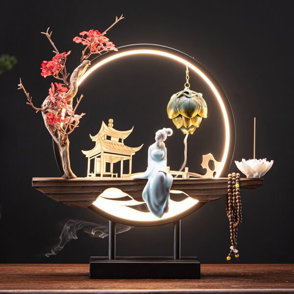 Zen Lighting Incense Burner - New Chinese Style Home Decor