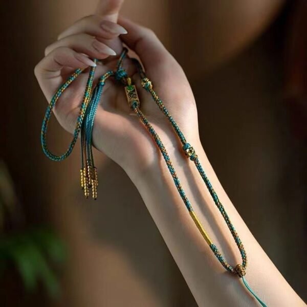 Ethnic Tibetan Style Adjustable Handmade Necklace Cord, Without Pendant