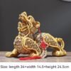 Decoration A Pair Bringing Fortune Feng Shui Living Room Entrance Shop Office Decorations