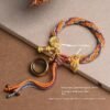 Tibetan Spiritual Energy Cycle Pattern Hand-Woven Bracelet