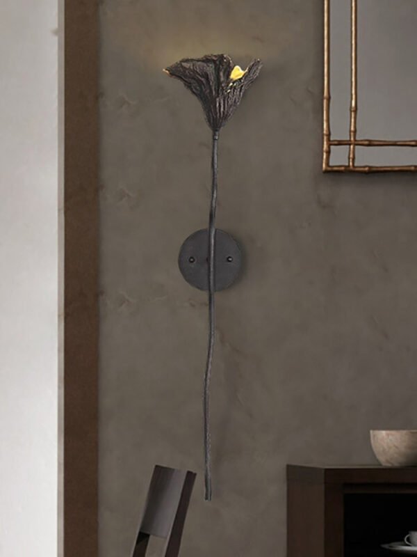 Zen-inspired Minimalist New Chinese Wall Lamp With A Creative Artistic Touch