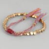 Hand-woven Craft Unique Design Adjustable Tassel Bracelet