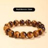 Ethnic Style Tigereye Single Circle Simplicity Buddha Rosary Bracelet