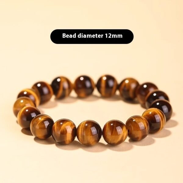 Ethnic Style Tigereye Single Circle Simplicity Buddha Rosary Bracelet