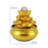 Feng Shui Wheel Crystal Ball Water Fountain Mini