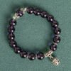 10MM Hollow Ball  Crystal Opal Beaded Bracelet