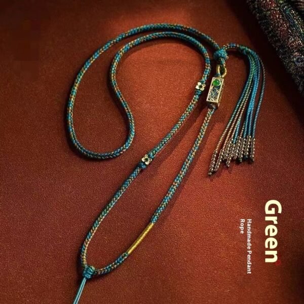 Ethnic Tibetan Style Adjustable Handmade Necklace Cord, Without Pendant
