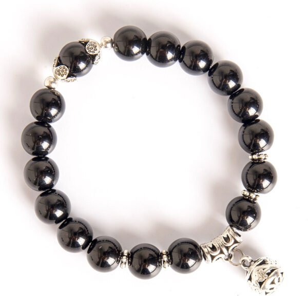 10MM Hollow Ball  Crystal Opal Beaded Bracelet